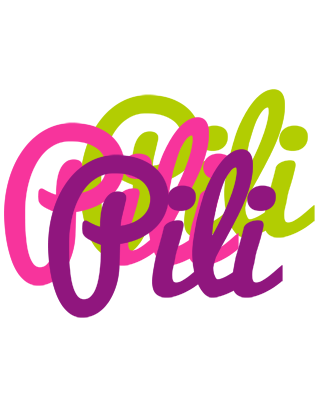 Pili flowers logo
