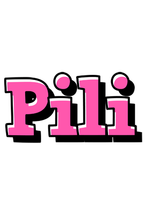 Pili girlish logo