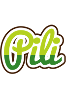Pili golfing logo