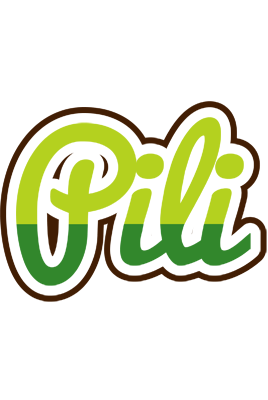 Pili golfing logo