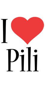 Pili i-love logo