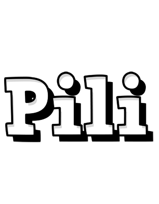 Pili snowing logo