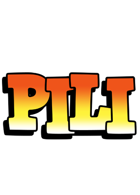 Pili sunset logo