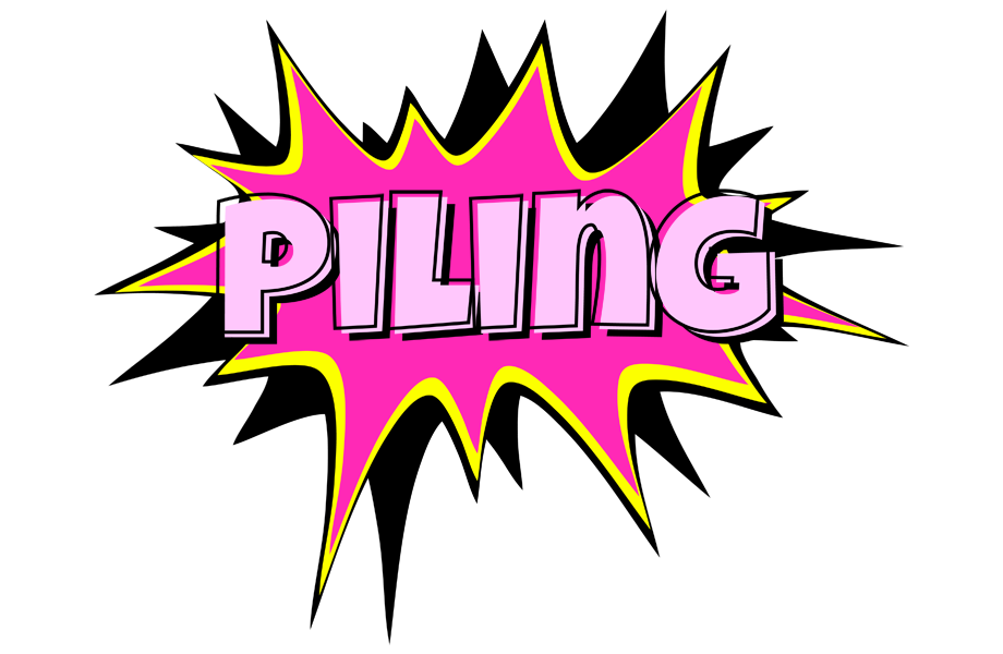 Piling badabing logo