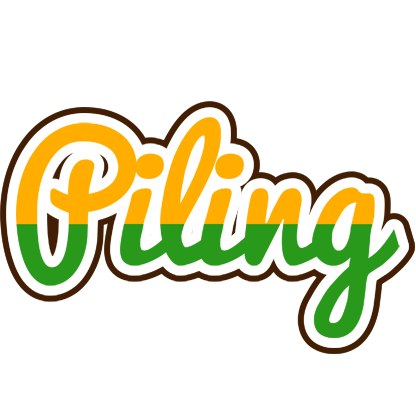 Piling banana logo