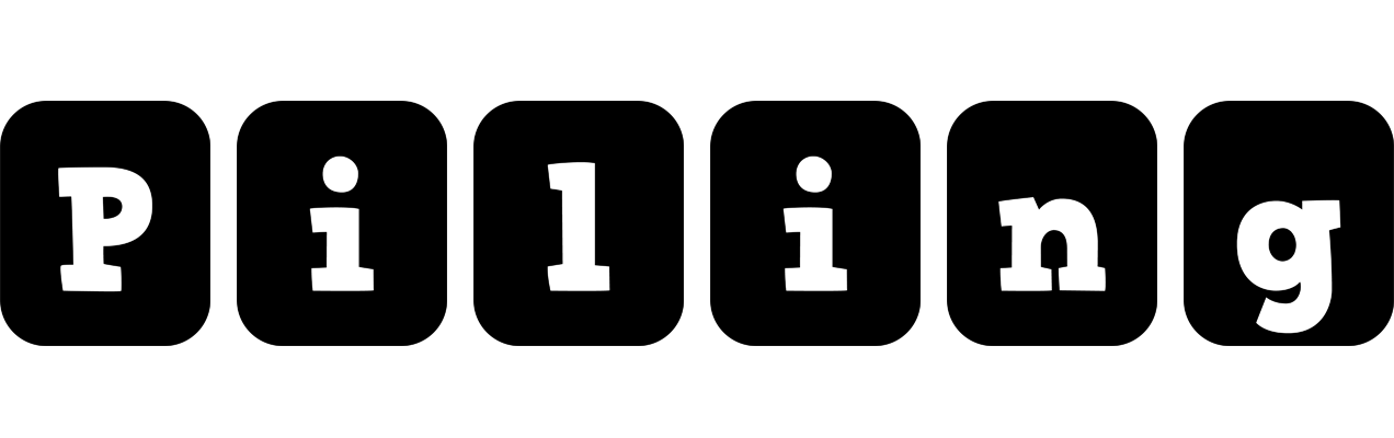 Piling box logo