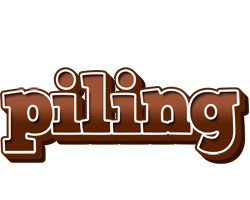 Piling brownie logo