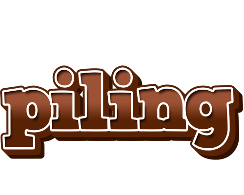 Piling brownie logo