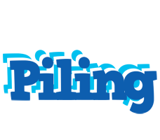 Piling business logo