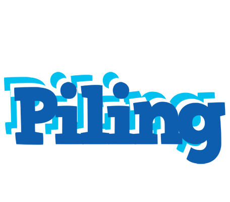 Piling business logo