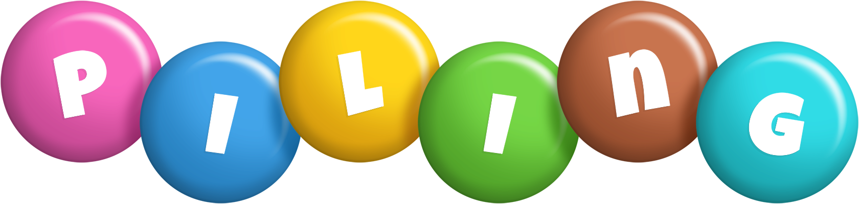 Piling candy logo