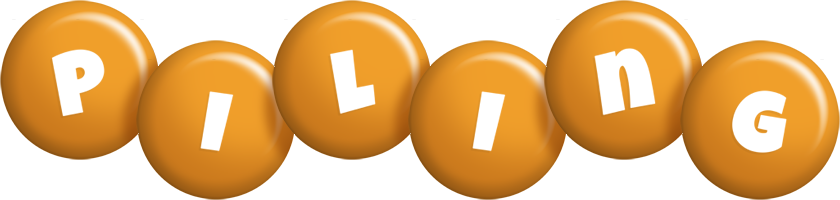 Piling candy-orange logo