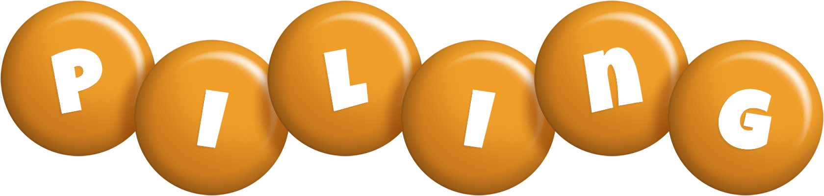Piling candy-orange logo