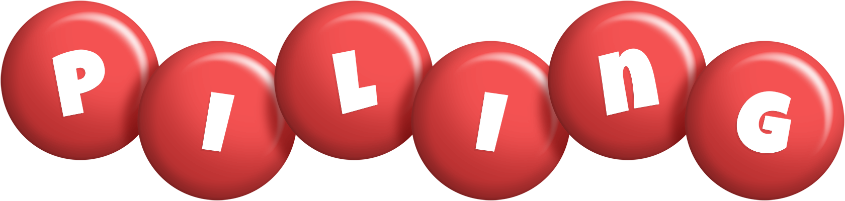Piling candy-red logo