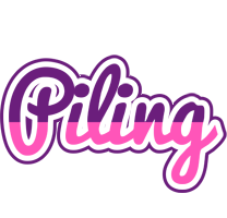 Piling cheerful logo