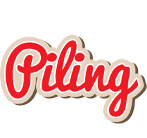 Piling chocolate logo