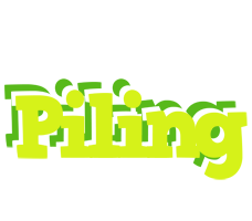 Piling citrus logo