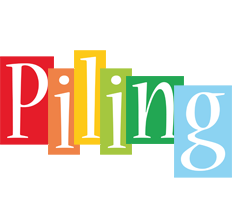 Piling colors logo