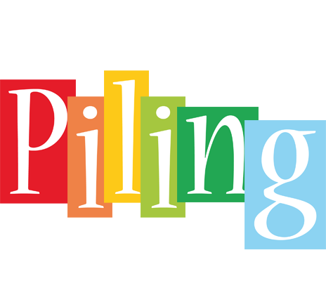 Piling colors logo