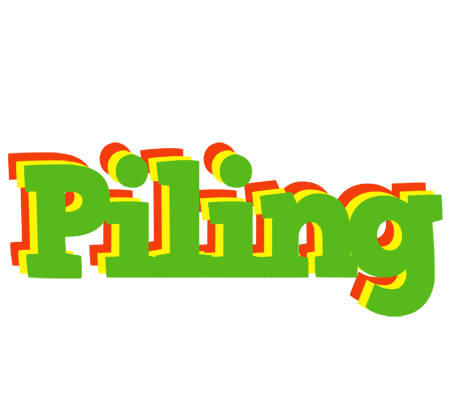 Piling crocodile logo
