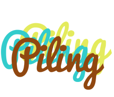 Piling cupcake logo