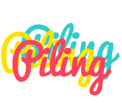 Piling disco logo