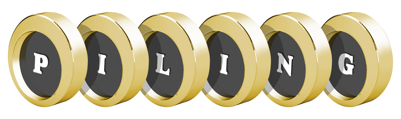 Piling gold logo