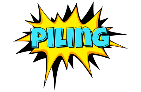 Piling indycar logo