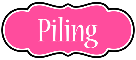 Piling invitation logo