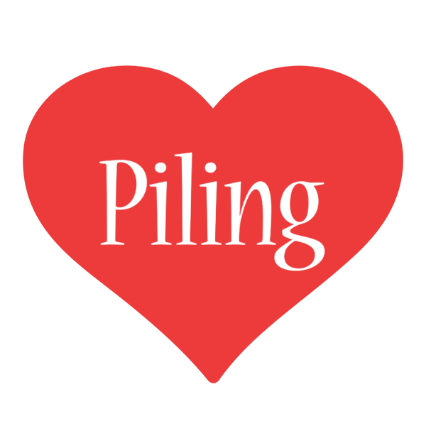 Piling love logo