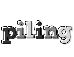 Piling night logo