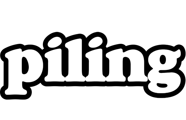 Piling panda logo