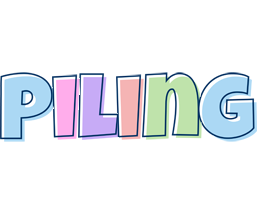 Piling pastel logo