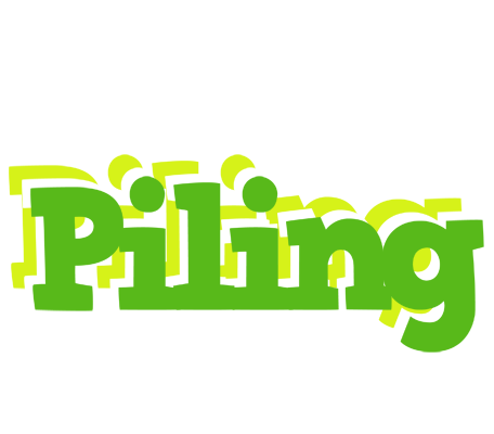 Piling picnic logo