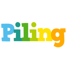 Piling rainbows logo