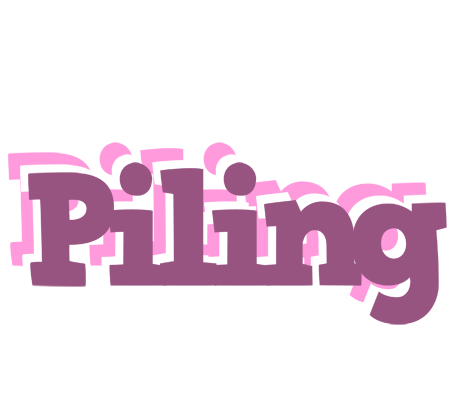 Piling relaxing logo
