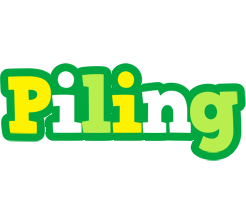 Piling soccer logo