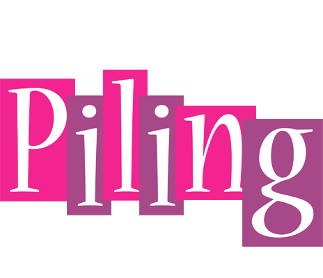 Piling whine logo