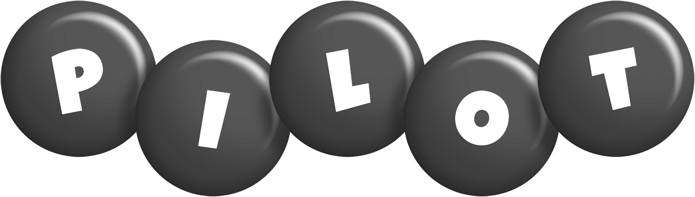 Pilot candy-black logo