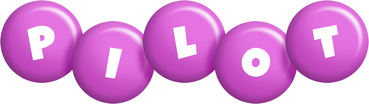 Pilot candy-purple logo