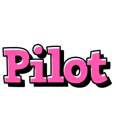Pilot girlish logo