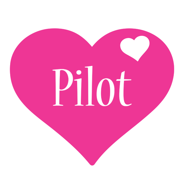Pilot love-heart logo