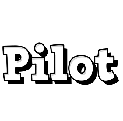 Pilot snowing logo