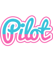 Pilot woman logo