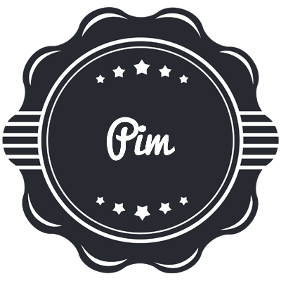 Pim badge logo