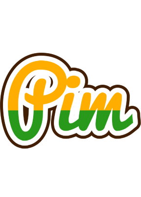 Pim banana logo
