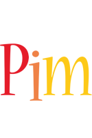 Pim birthday logo