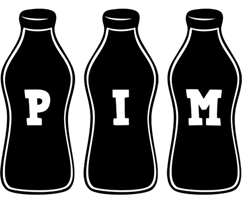 Pim bottle logo