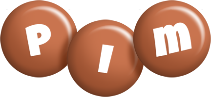 Pim candy-brown logo