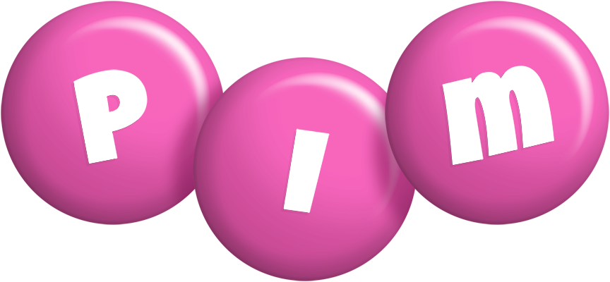 Pim candy-pink logo
